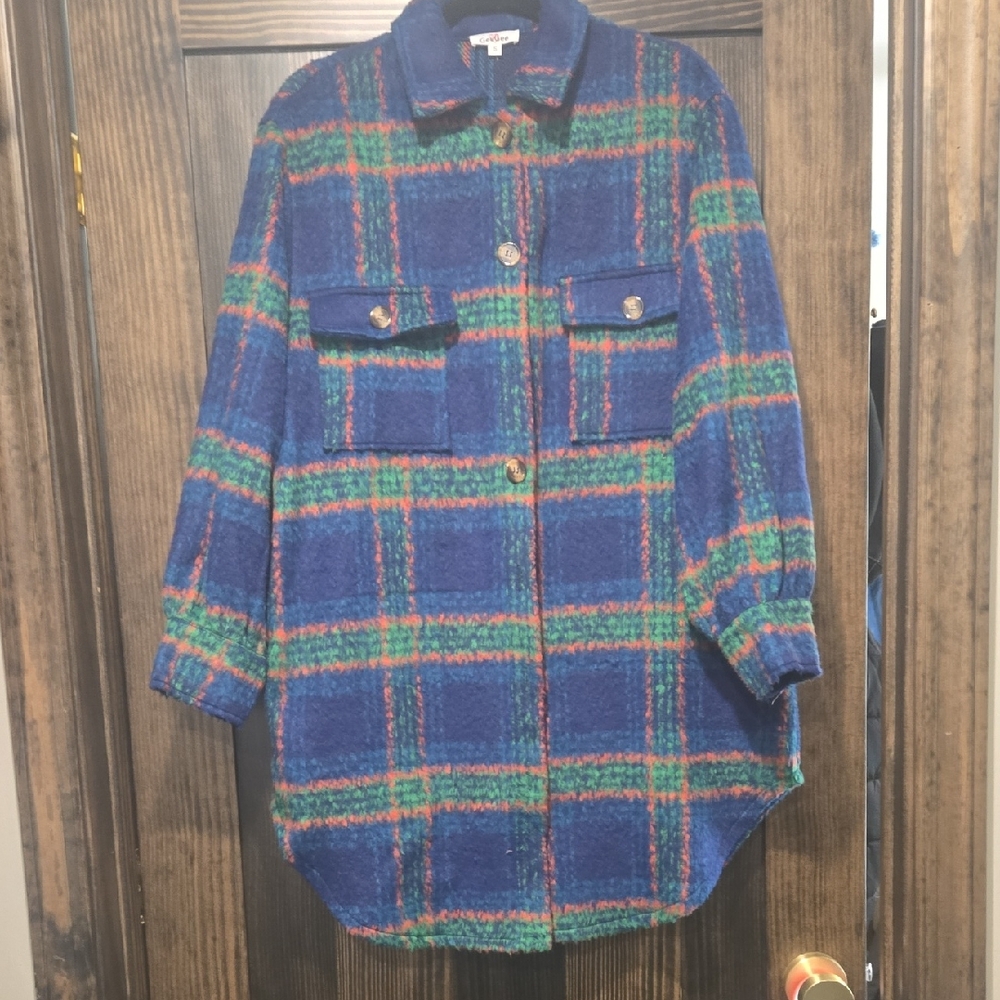GeeGee Plaid Jacket